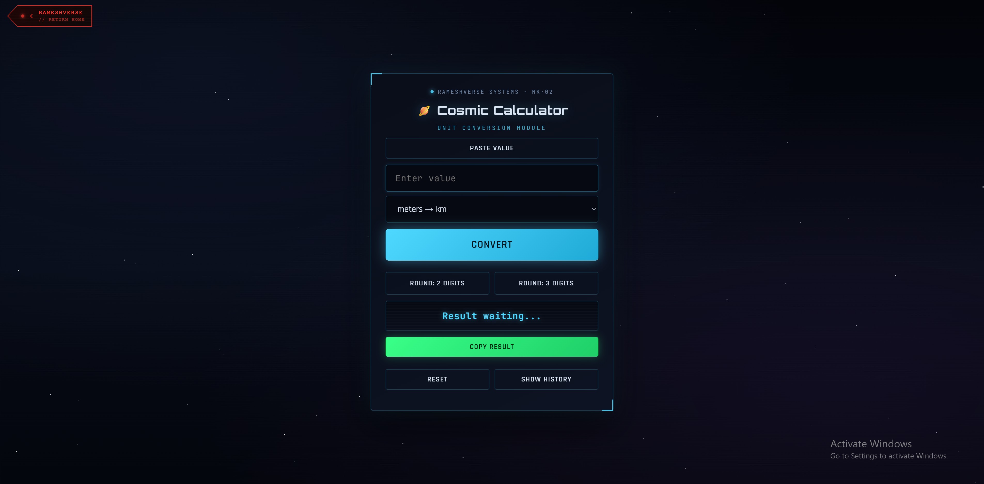 Cosmic Calculator thumbnail